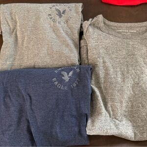 American Eagle Outfitters Kids Tees - Navy and Gray